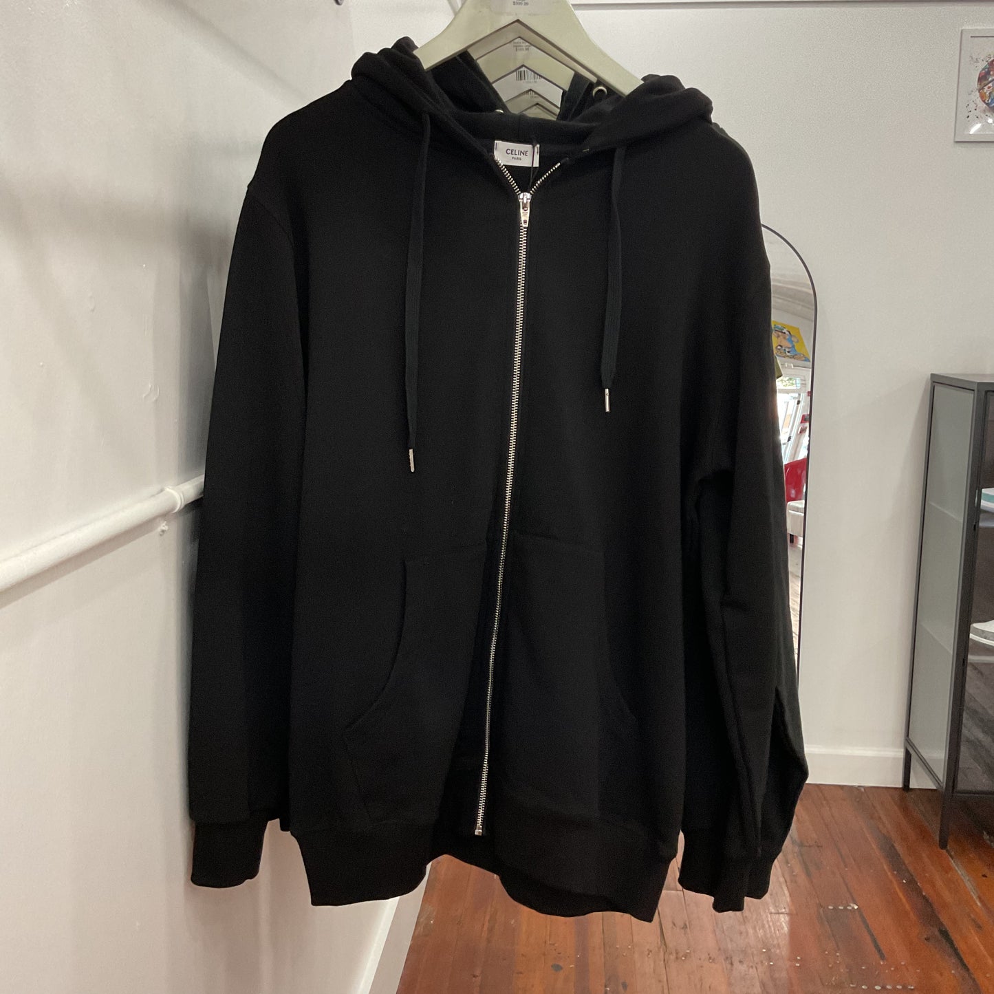 Celine Zip Up Hooded Fleece